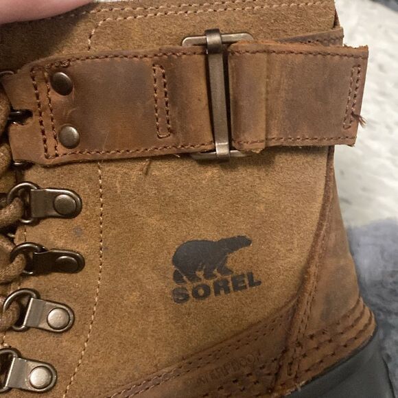 NWOT Sorel Fancy Lace II in Elk/Grizzly Bear - Picture 9 of 9